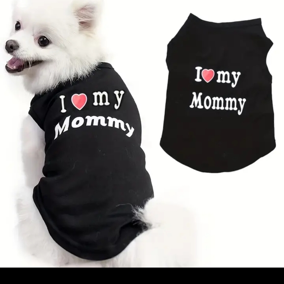 Adorable Mommy and Daddy Matching T-shirts for Dogs - Picture 4 of 10